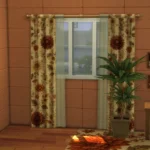 Autumn Bloom Haven Curtains Base Game