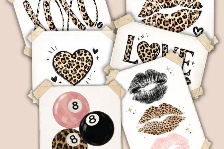 Wild at Heart – Chic Leopard Poster Collection
