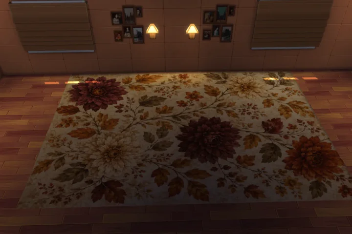 Autumn Bloom Haven Rug Base Game