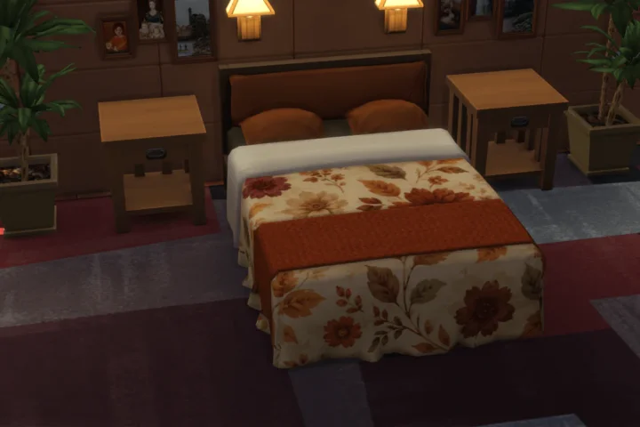 Autumn Harvest Dreams Bed Base Game