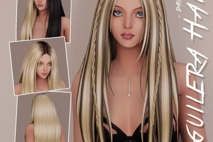 AGUILERA HAIR - Daylife Sims