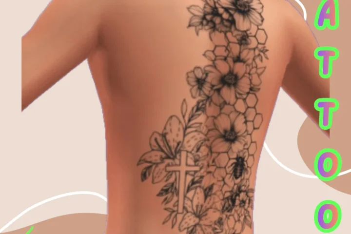 Jane Tattoos JTN1705 - Basegame Compatible