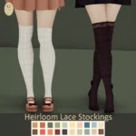 Heirloom Lace Stockings