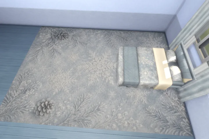 Winter Whisper Rug Clean Base Game