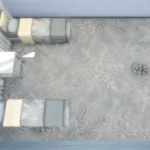 Winter Whisper Rug Clean Base Game