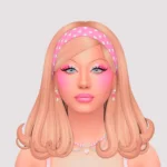 pink makeup set by strawberrysimsgirl