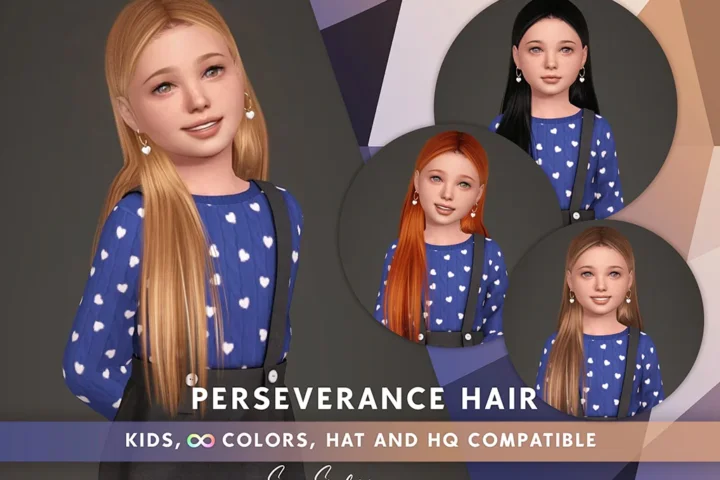 SONYASIMS - Perseverance Hair Kids (No bangs)