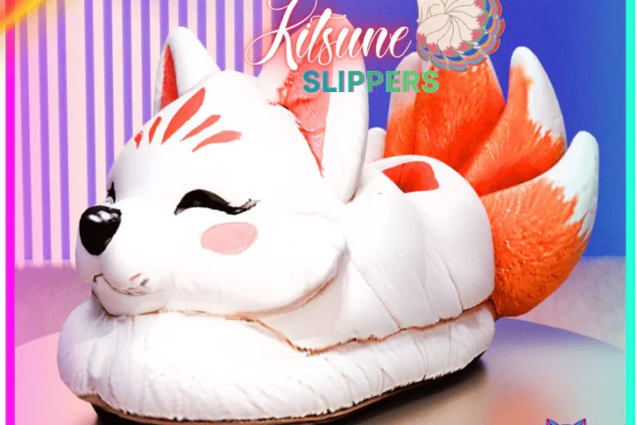 🦊Kawaii Kitsune Slippers