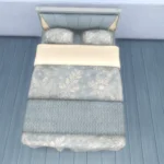 Frosted Haven Bed Double Base Game