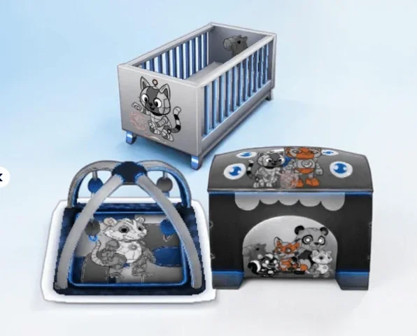 Robo Friends grow with me bedroom set