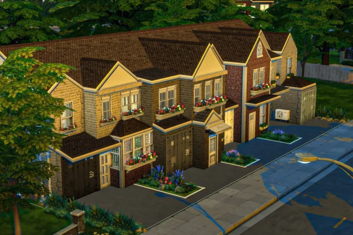 British-Inspired Townhouses