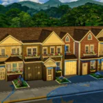 British-Inspired Townhouses