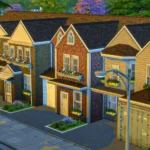 British-Inspired Townhouses
