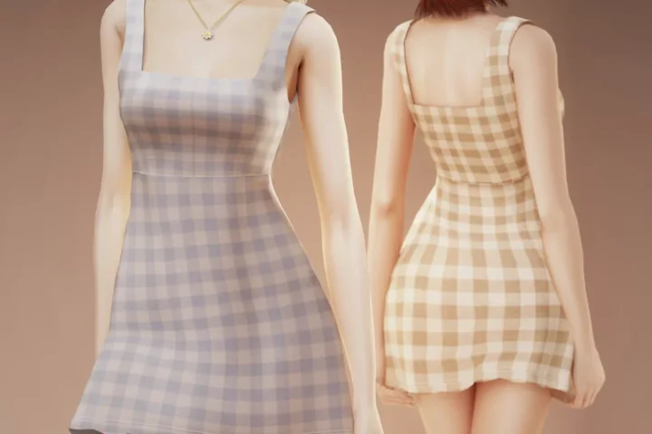 Gingham Dress