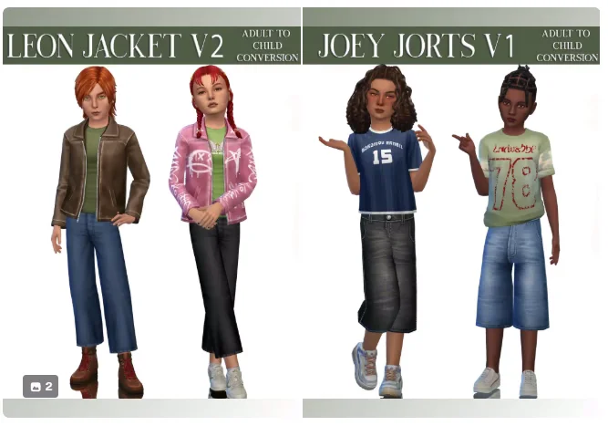 AH00B Clothes Conversions - sleepyz cc