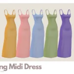 (Preview) Elliesimple - Long Midi Dress
