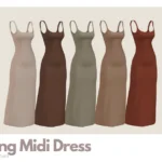 (Preview) Elliesimple - Long Midi Dress