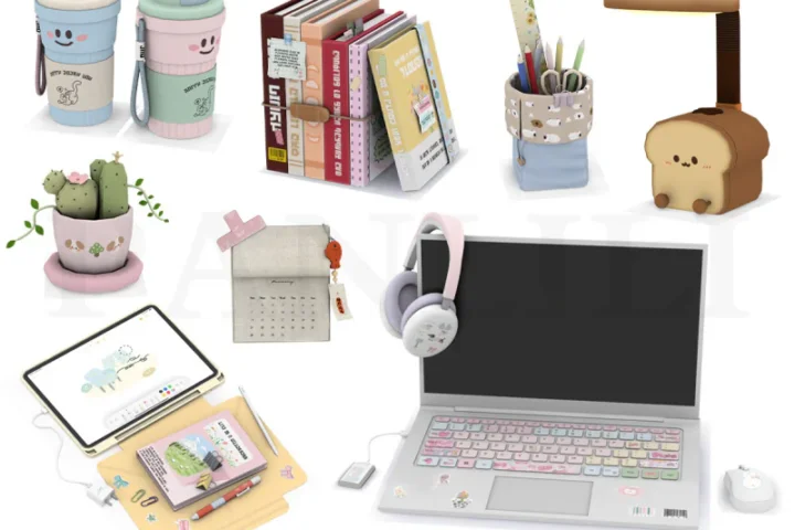 Panlili - Genki Desktop Set