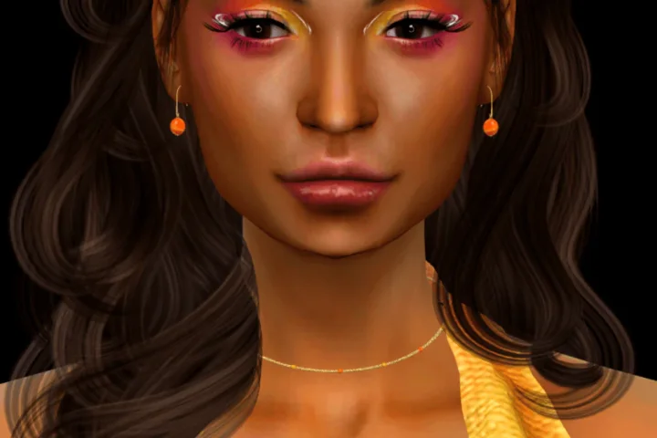 Apricot Necklace v2