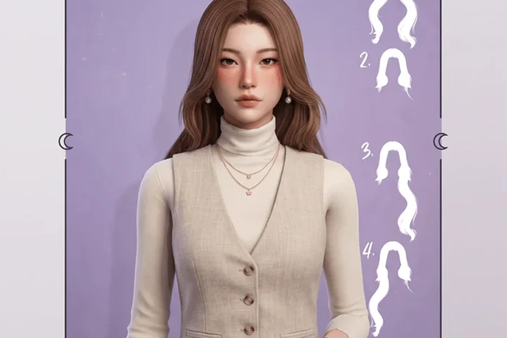 Usagi - Kiyaru Hairstyle - Back