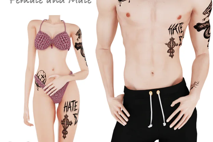Tattoo set #1