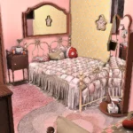 The Pink Penny Room – 60s & 70s Retro Girls' Bedroom