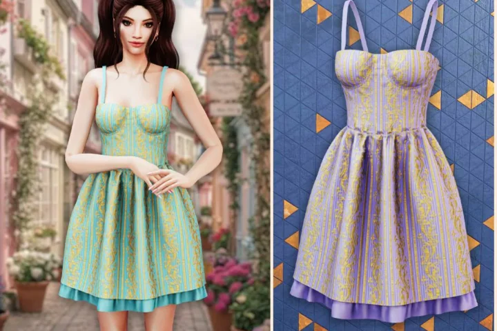 Regal garden sundress