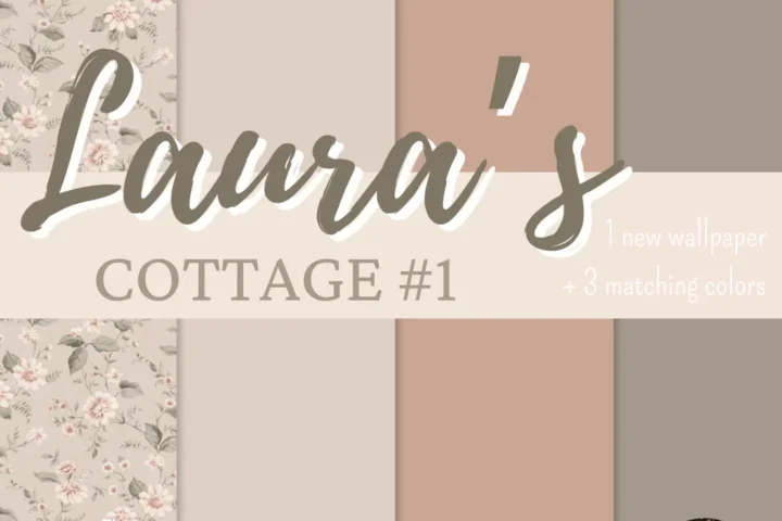 Sims4Luxury - Laura's Cottage #1 - With borders - Wallpapers