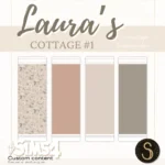 Sims4Luxury - Laura's Cottage #1 - With borders - Wallpapers