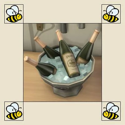 Live Draggable Wedding Toast Bucket
