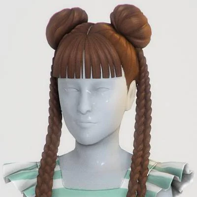 dogsill Lottie Hair (Kids Conversion)