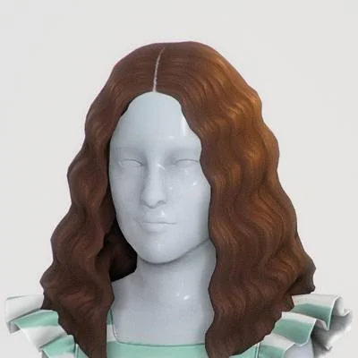 greenllamas Carrie Hair (Kids Conversion)