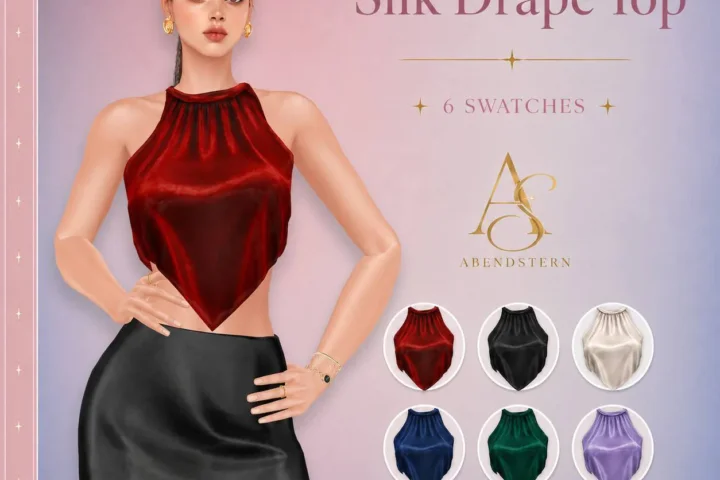 Silk Drape Top