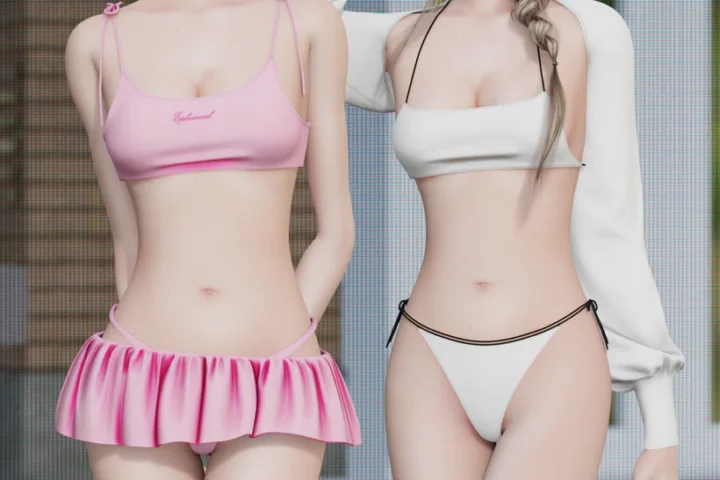 Купальники для симочек "Swimwear Duo Set"