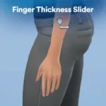Слайдеры размера рук и толщины пальцев "Hand Size & Finger Thickness Sliders"
