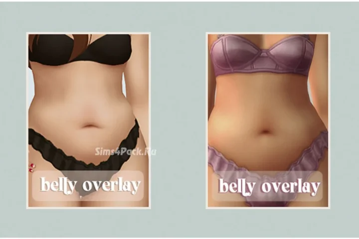 Маски для живота "Belly Overlay"