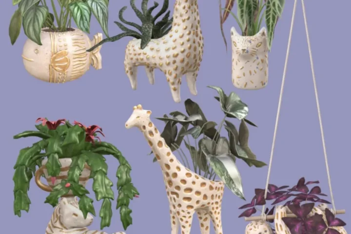 Elen Shine - Animal Planters