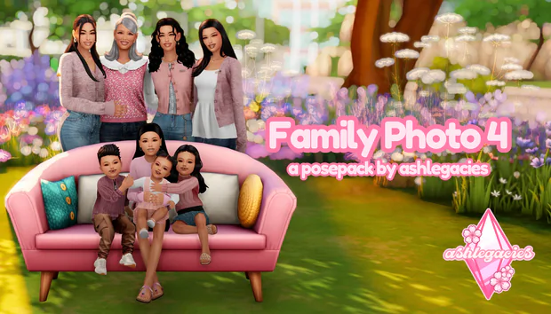 Family Photo 4 Posepack