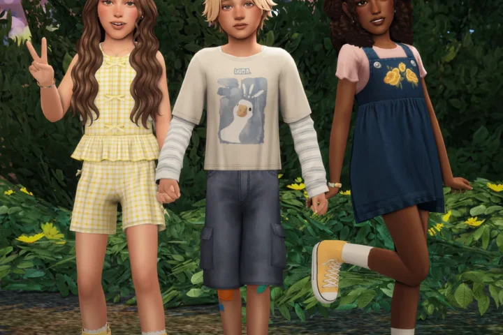 Breezysimsie x Bumijo - Jius Child Shoe Conversions - sunny ౨ৎ