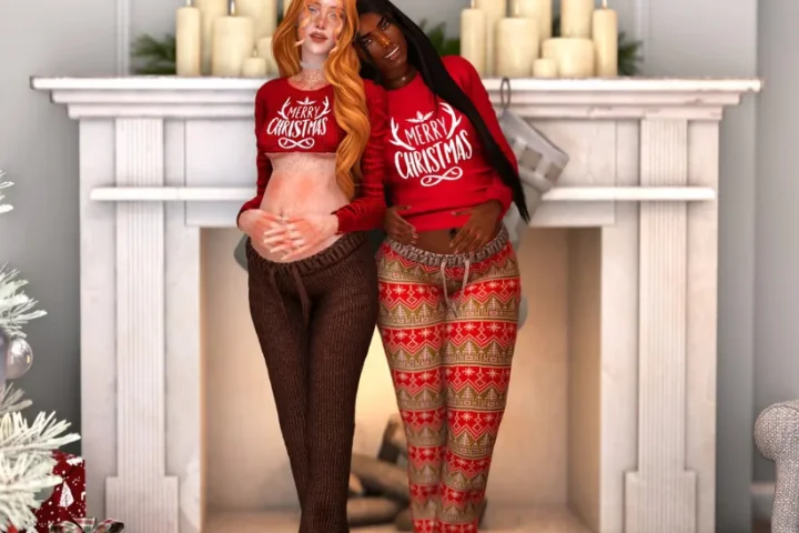 Xmas Pajamas set 00