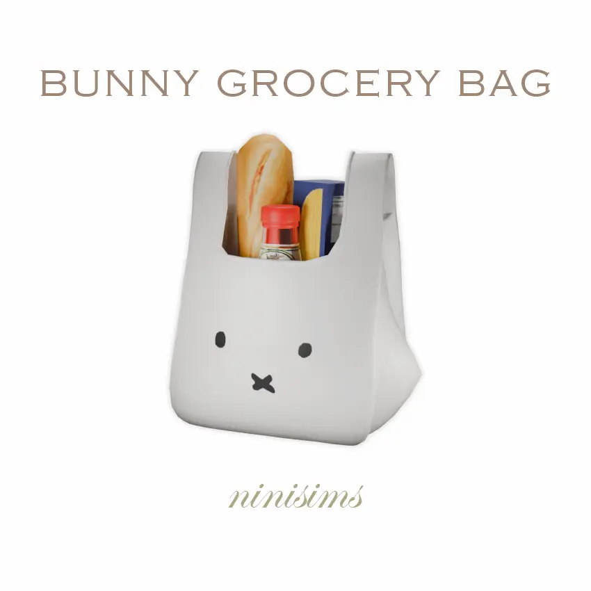 Bunny Grocery Bag