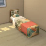 Sun-Kissed Paradise Single Bed Base Game