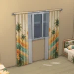 Sun-Kissed Paradise Curtains Base Game