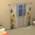 Sun-Kissed Paradise Curtains Base Game