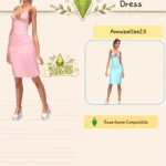 Celestial Satin Dress