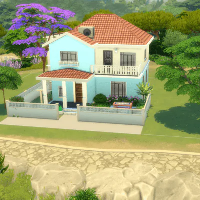 A house with en summery feeling