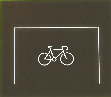 Bicycle Parking Stencil