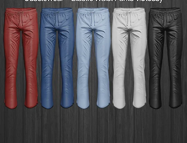 Gusclewear - Elastic Waist Pants