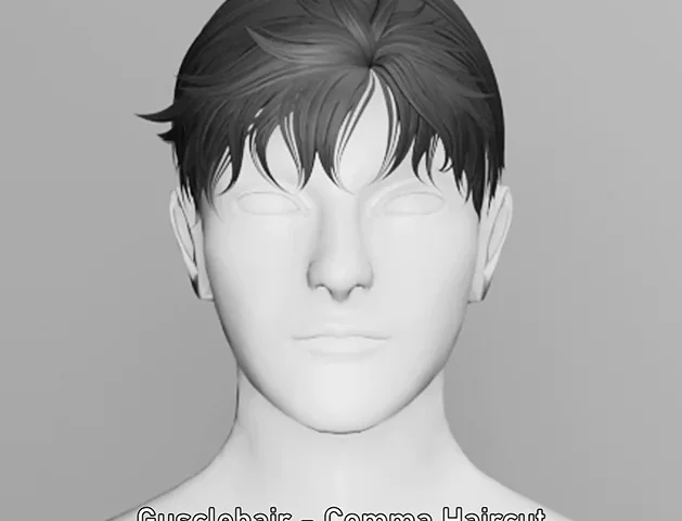 Gusclehair - Comma Haircut