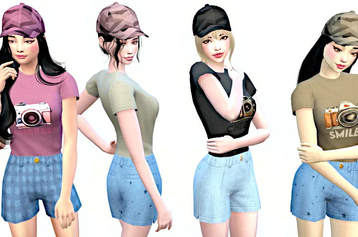 Rin Outtift - T-shirt - 7 Swatches